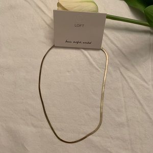 Loft NWT Gold Necklace
